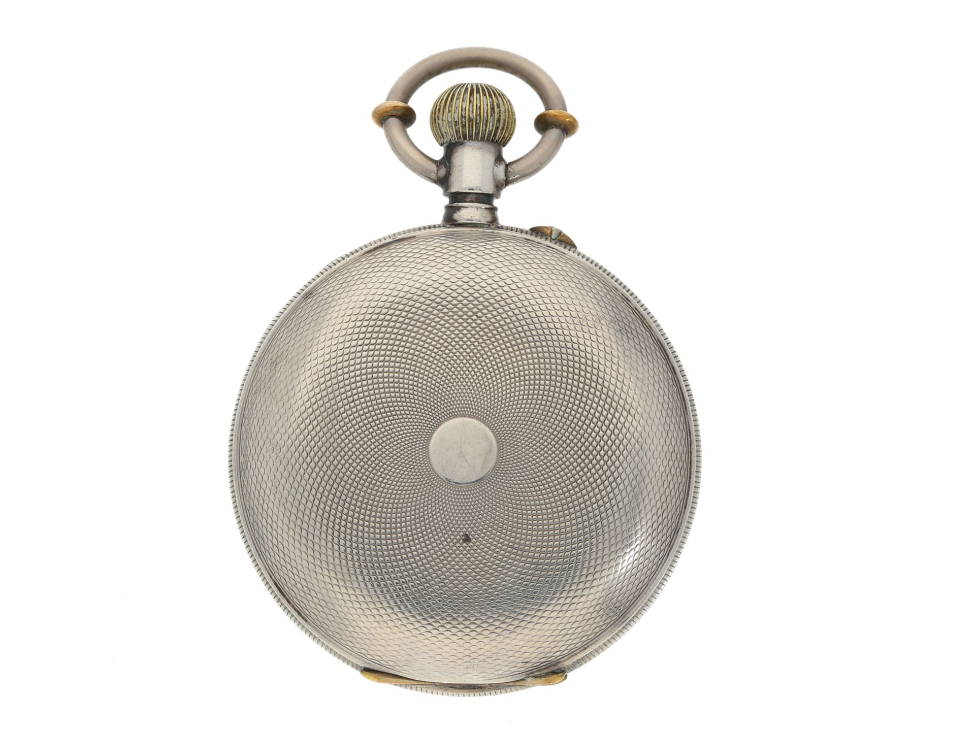 Taschenuhr: interessante Präzisionstaschenuhr für den chinesischen Markt, vermutlich um 1900, - Bild 2 aus 3