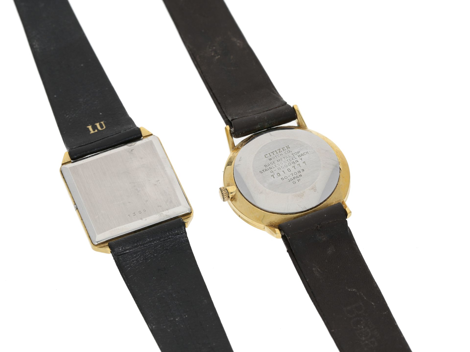Armbanduhr: Konvolut von 2 vintage Herrenuhren, dabei eine Omega De Ville1. Omega, ca. - Bild 2 aus 2