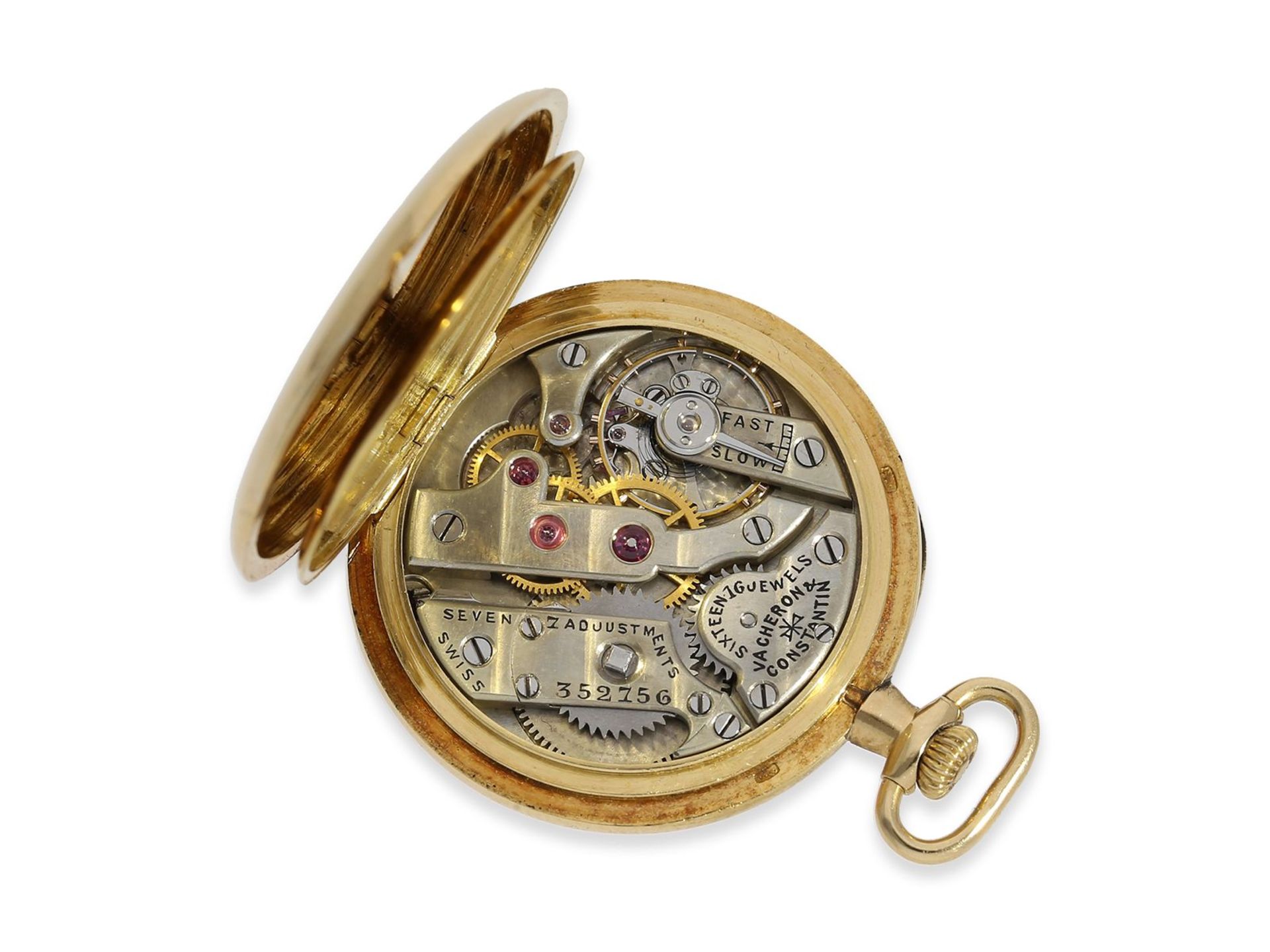 Taschenuhr/Anhängeuhr: hochfeine Vacheron & Constantin Damenuhr, angefertigt für Bigelow Kennard & - Image 2 of 5