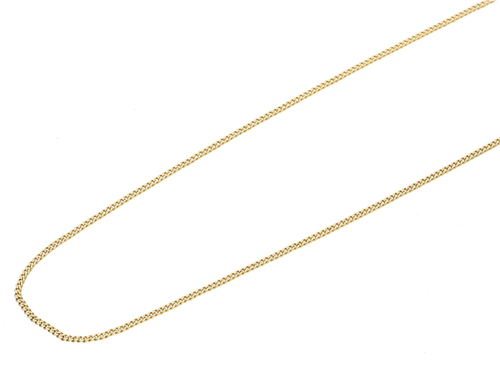 Kette/Collier: feine goldene Collierkette: Ca. 47cm lang, ca. 4,3g, 14K Gold, feine Collierkette