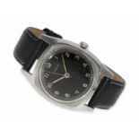 Armbanduhr: große, seltene Lemania Fliegeruhr "Majetek Czech Air Force" No. 3547, 40er-Jahre