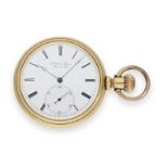 Taschenuhr: schweres, außergewöhnliches Ankerchronometer, Ulysse Grandjean Lac-de-Joux, gefertigt fü