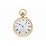Taschenuhr: exquisite englische Präzisionstaschenuhr, Chronometermacher der Admiralität Usher & Cole