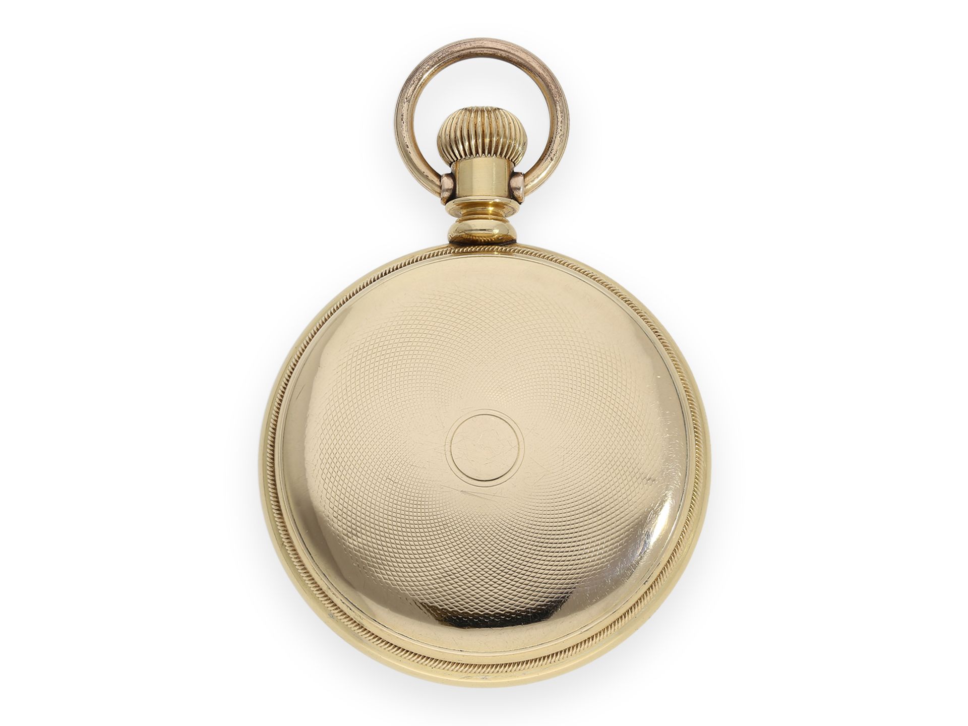 Pocket watch: heavy, unusual Ankerchronometer, Ulysse Grandjean Lac-de-Joux, made for Giles Brothers - Image 4 of 4