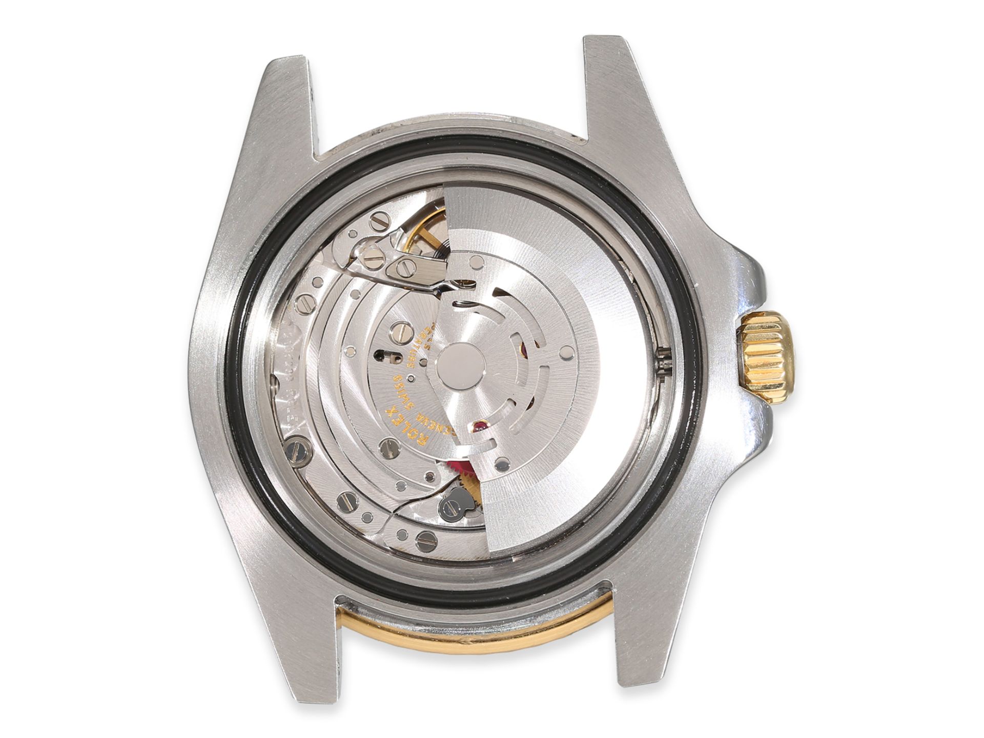 Armbanduhr: seltene Rolex GMT Master II in Stahl/Gold, Ref.116713 von 2006 - Bild 3 aus 13