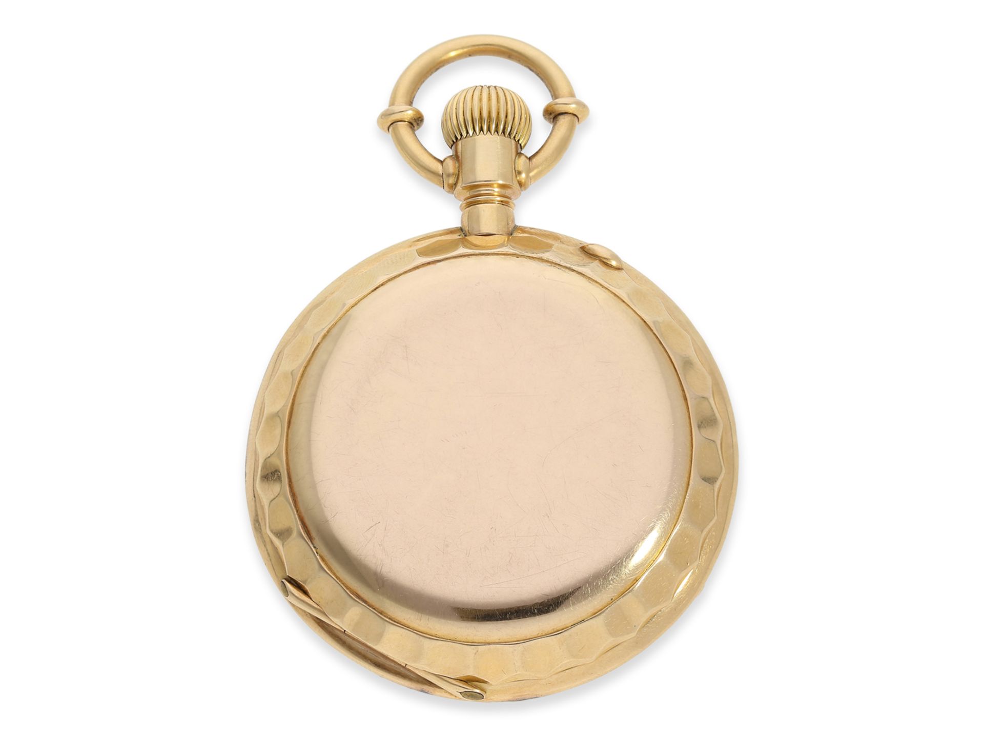 Pocket watch: magnificent gold pocket watch, ca. 1880, very fine special quality Ankerchronometer mo - Image 5 of 5