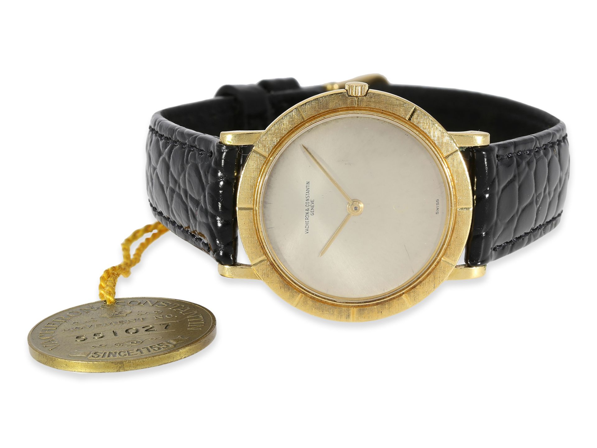 Armbanduhr: Vacheron & Constantin "Dress-Watch ultra-thin", verm. Ref. 3498, ca.1960