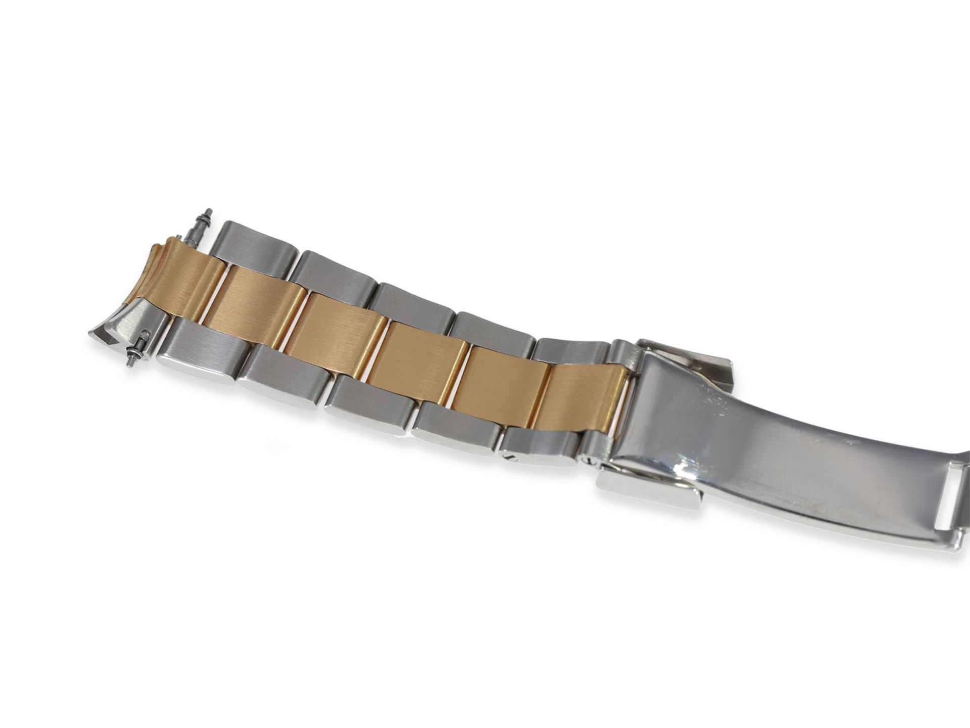 Armbanduhr: seltene Rolex GMT Master II in Stahl/Gold, Ref.116713 von 2006 - Bild 6 aus 13