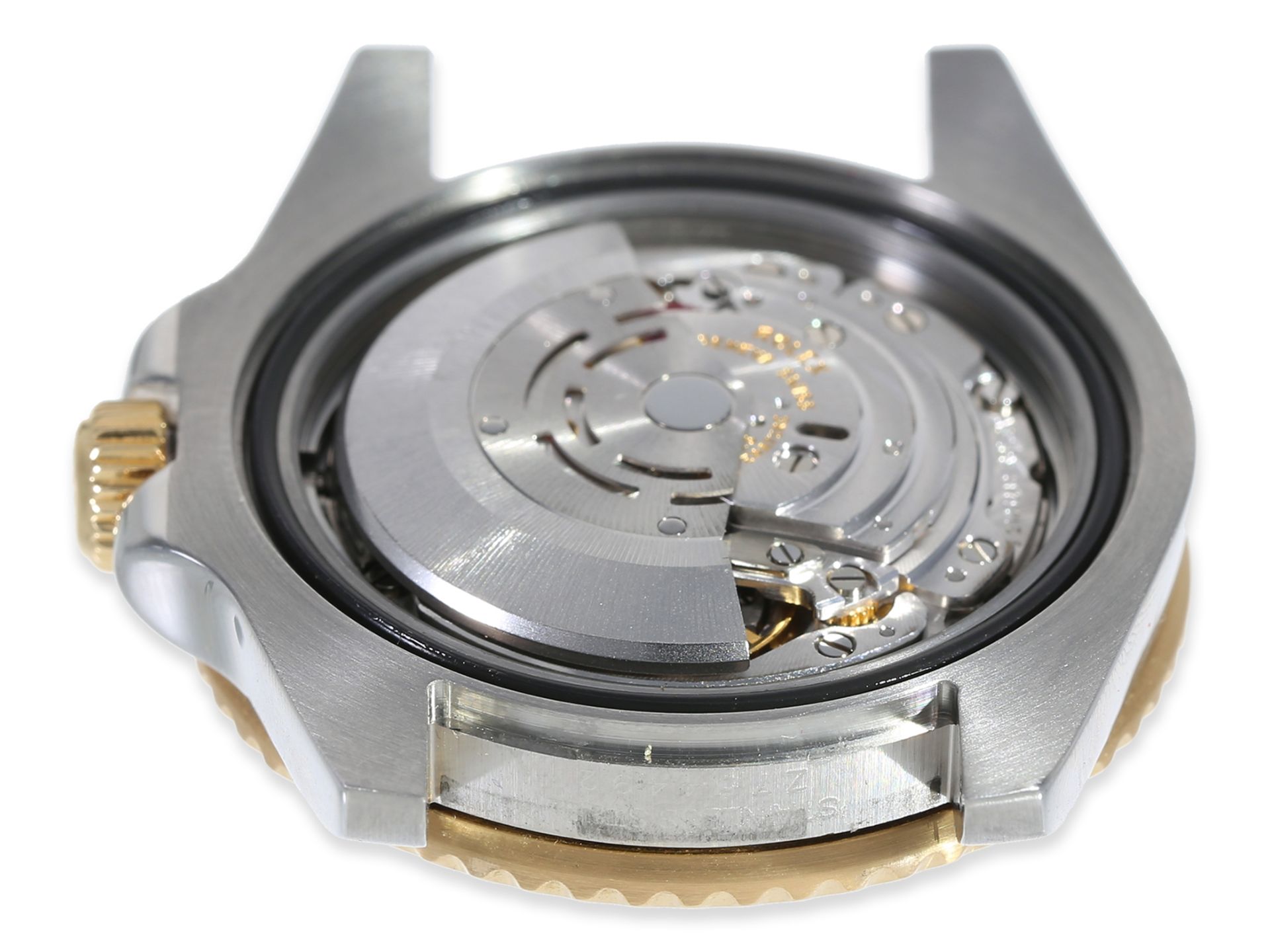 Armbanduhr: seltene Rolex GMT Master II in Stahl/Gold, Ref.116713 von 2006 - Bild 11 aus 13