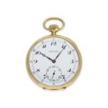 Taschenuhr: hochwertige 18K Präzisionstaschenuhr, Ulysse Nardin No. 87633, ca.1908