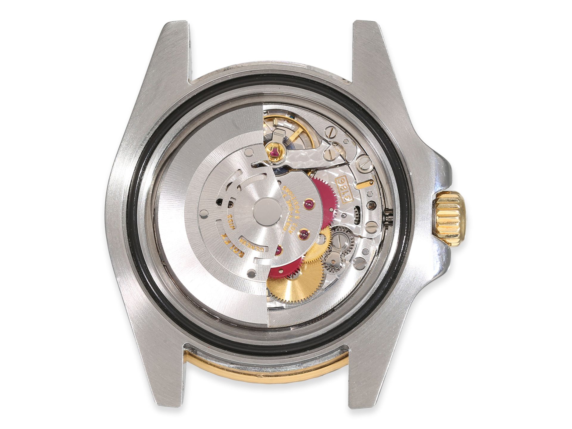 Armbanduhr: seltene Rolex GMT Master II in Stahl/Gold, Ref.116713 von 2006 - Bild 2 aus 13