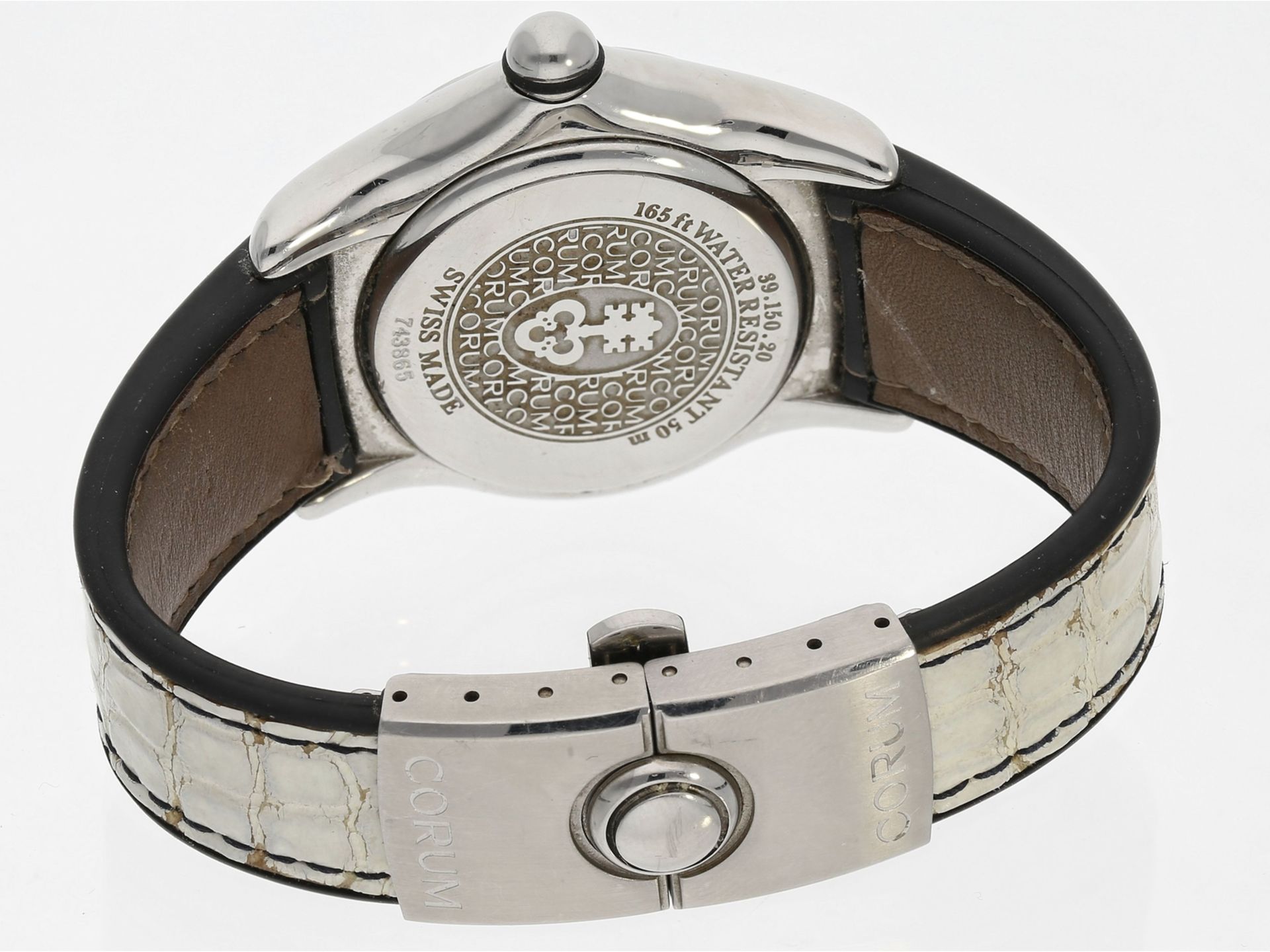 Armbanduhr: interessante Damenuhr aus dem Hause Corum "Bubble" Ref: 39.150.20 - Bild 3 aus 3