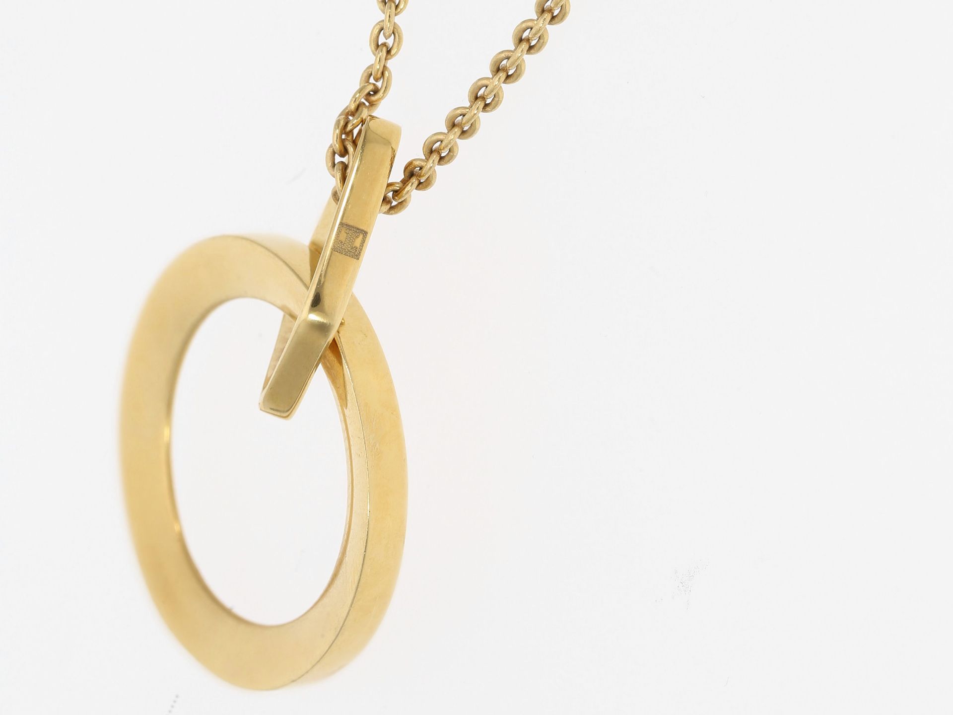 Kette/Collier: modernes Jette Jopp Designercollier aus 18K Gelbgold - Image 2 of 2