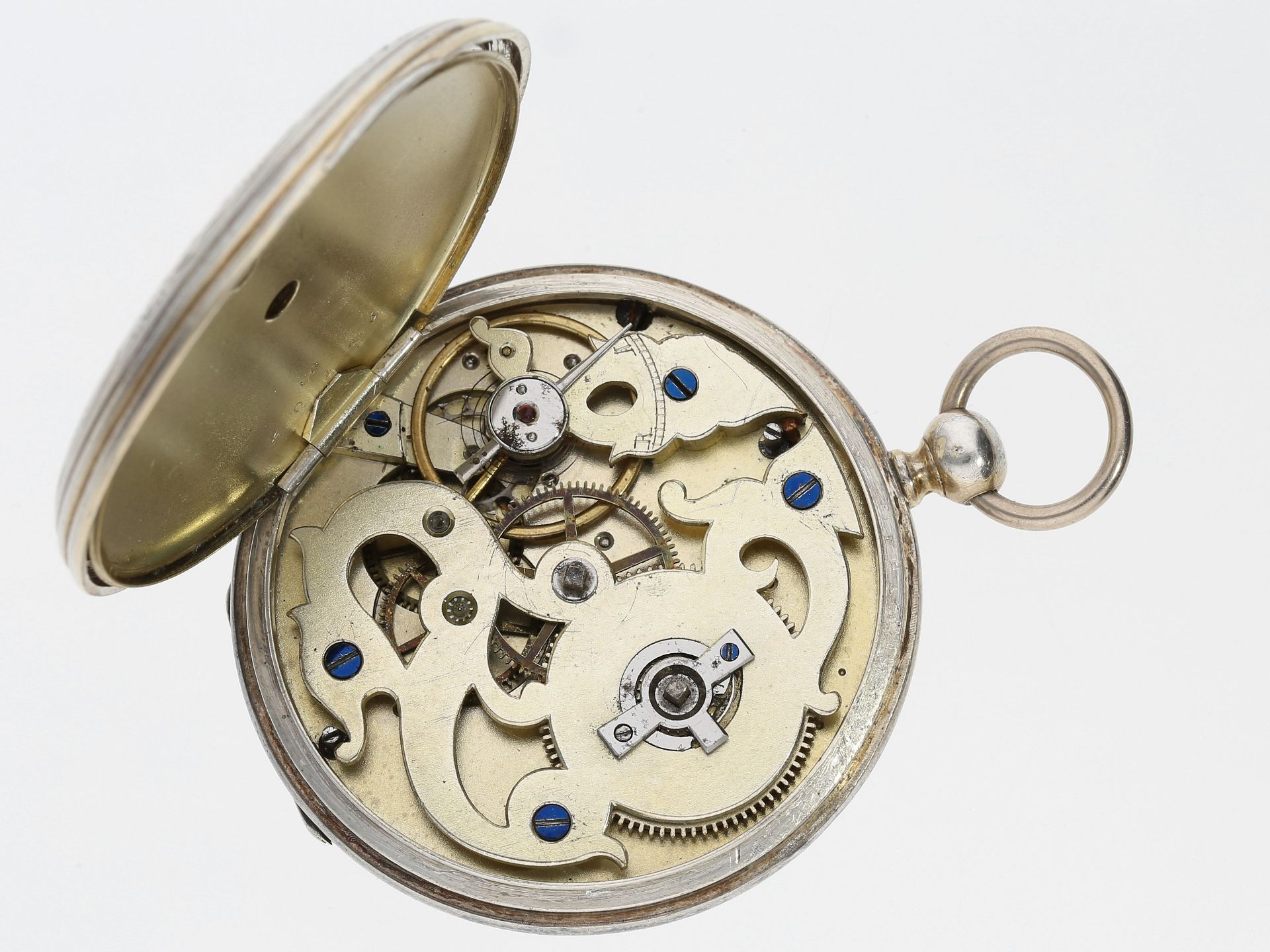 Taschenuhr: sehr seltene, ganz frühe Vacheron Taschenuhr mit ungewöhnlichem Werksaufbau und Kompass - Image 4 of 4