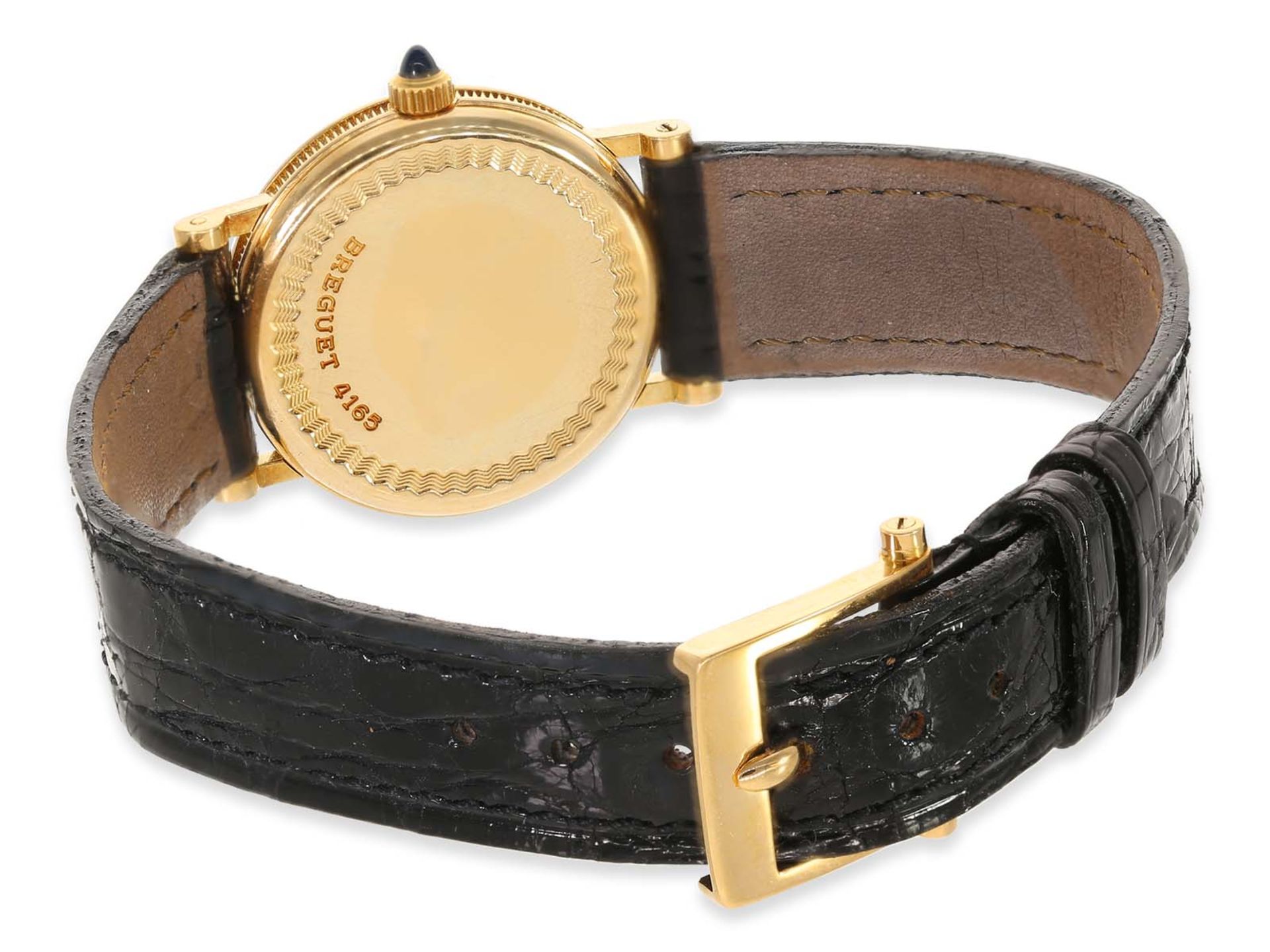 Armbanduhr: elegante, hochwertige Damenuhr von Breguet, "Breguet Classique Lady", Ref. 5086, 18K Gol - Image 2 of 4