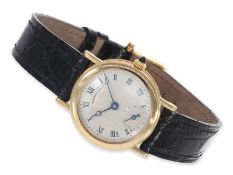 Armbanduhr: elegante, hochwertige Damenuhr von Breguet, "Breguet Classique Lady", Ref. 5086, 18K Gol