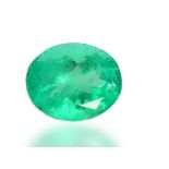 Smaragd: sehr schöner, natürlicher Smaragd hervorragender Farbe, ca. 4,68ct, ehemals Edelsteinsammlu
