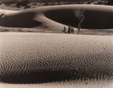 Jochen Knobloch1941 Dresden - lebt in Hamburg - "Sahara, Tunesien" - Schwarz-Weiß Print/Bary