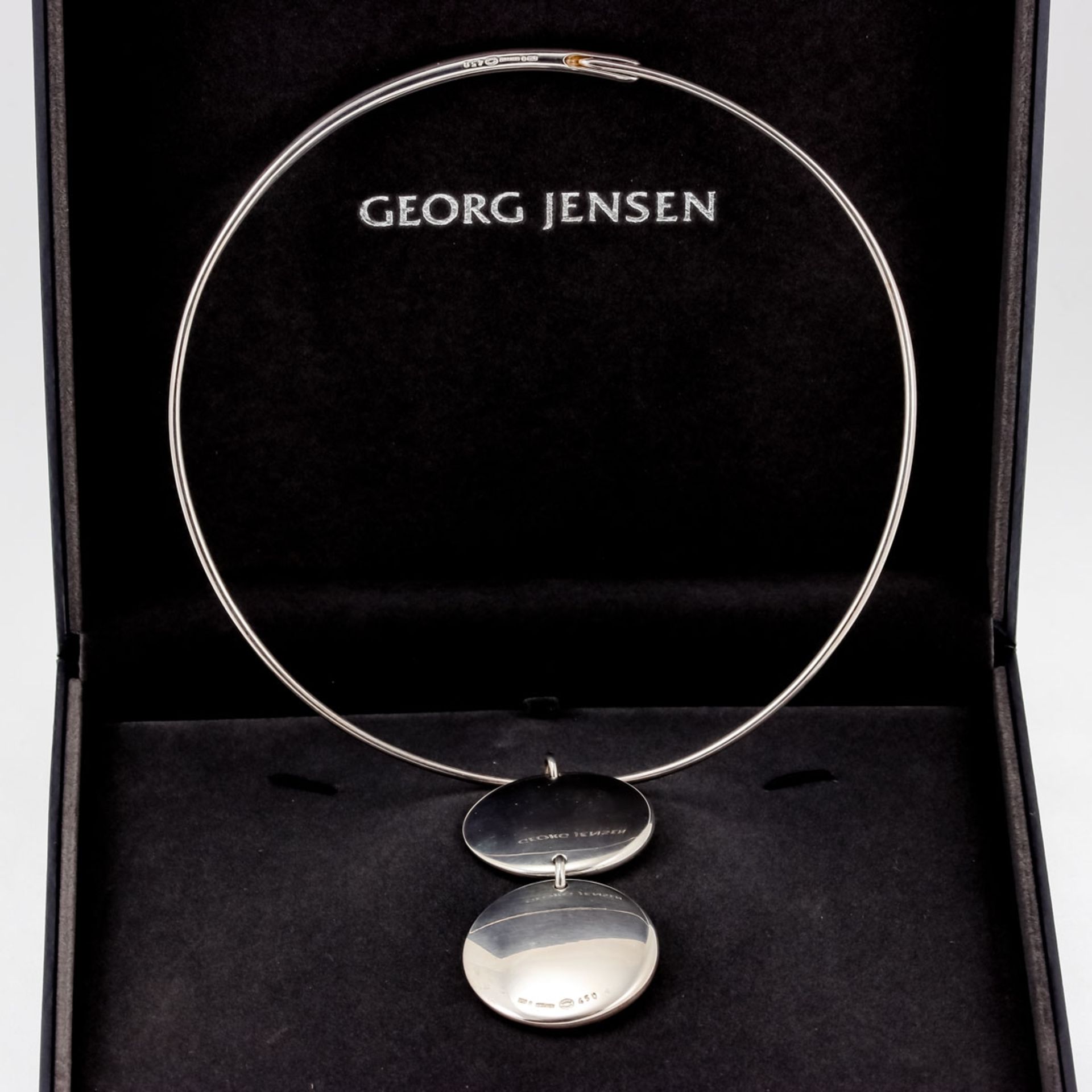 GEORG JENSEN - Collier Fa. Georg Jensen, Dänemark. Kopenhagen ca. 2004. Entwurf: Jaqueline R - Bild 2 aus 2