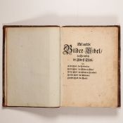 Johann Ulrich Krauss - "Historische Bilder-Bibel" (5 Teile in einem Bd.) - Augsburg, 1700. Hl
