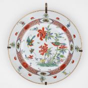 Großer Wandteller Königliche Porzellan Manufaktur, Meissen um 1850. - Indische Fels, Blumen