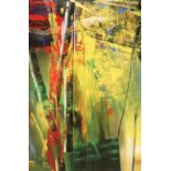 Gerhard Richter 1932 Dresden - lebt und arbeitet in Köln - "Victoria I" - Farboffset/Papier.