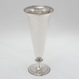 Seltene Art Deco Kelchvase Tiffany & Co/New York/USA, um 1926. 925er Silber. Punzen: Herst.-M