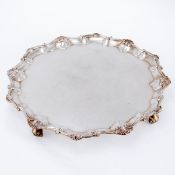 Salver Charles Stuart Harris/London/England, um 1901. 925er Silber. Punzen: Herst.-Marke, Sta