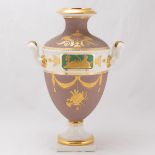 Monumentale Vase im neo-griechischen Stil Königliche Porzellan Manufaktur, Nymphenburg 20. J