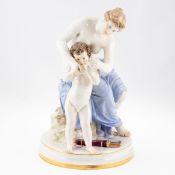 Große Figurengruppe Venus und Amor Königliche und Staatliche Porzellan Manufaktur, Meissen