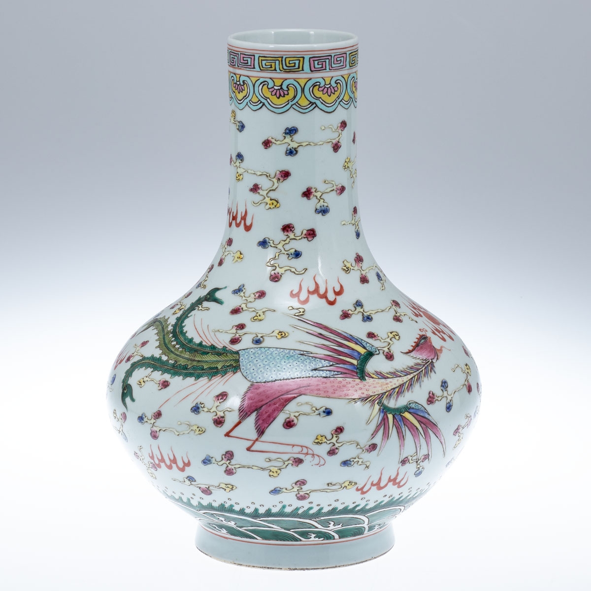 Vase China, Qing-Dynastie, um - Image 2 of 3