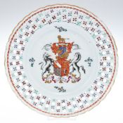Durchbruchteller mit Wappen Wappen der Herzog von Norfolk