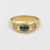 Klassischer Cabochon-Ring mit