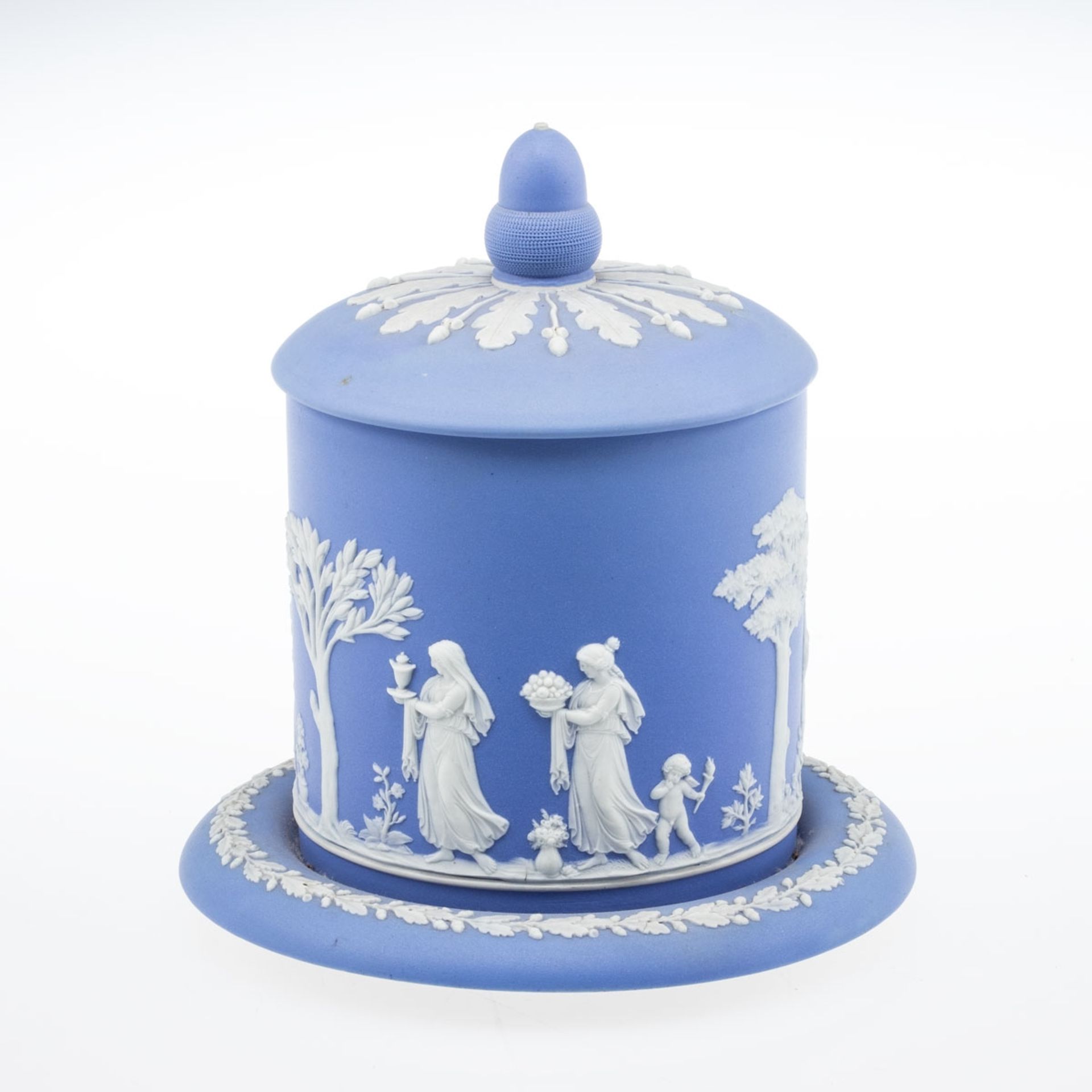 Große Deckeldose. Wedgwood. - Bild 3 aus 3