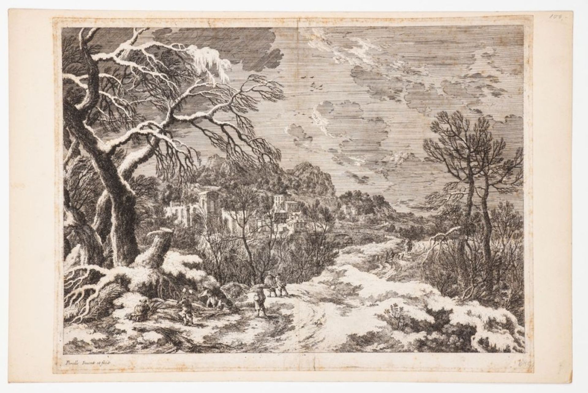 Perelle (wohl), Winterlandschaft - Bild 2 aus 2