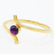 Armreif mit Amethyst