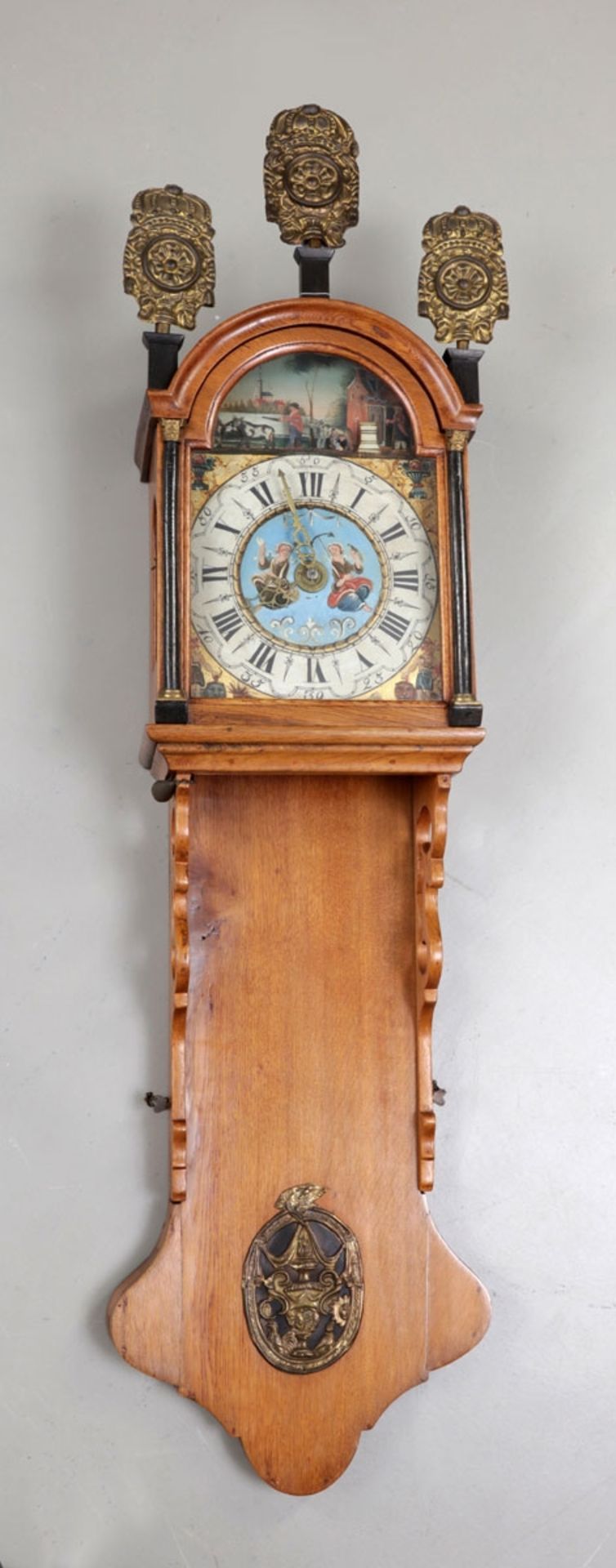 zurückgezogen Seltene Wanduhr Friesland, um