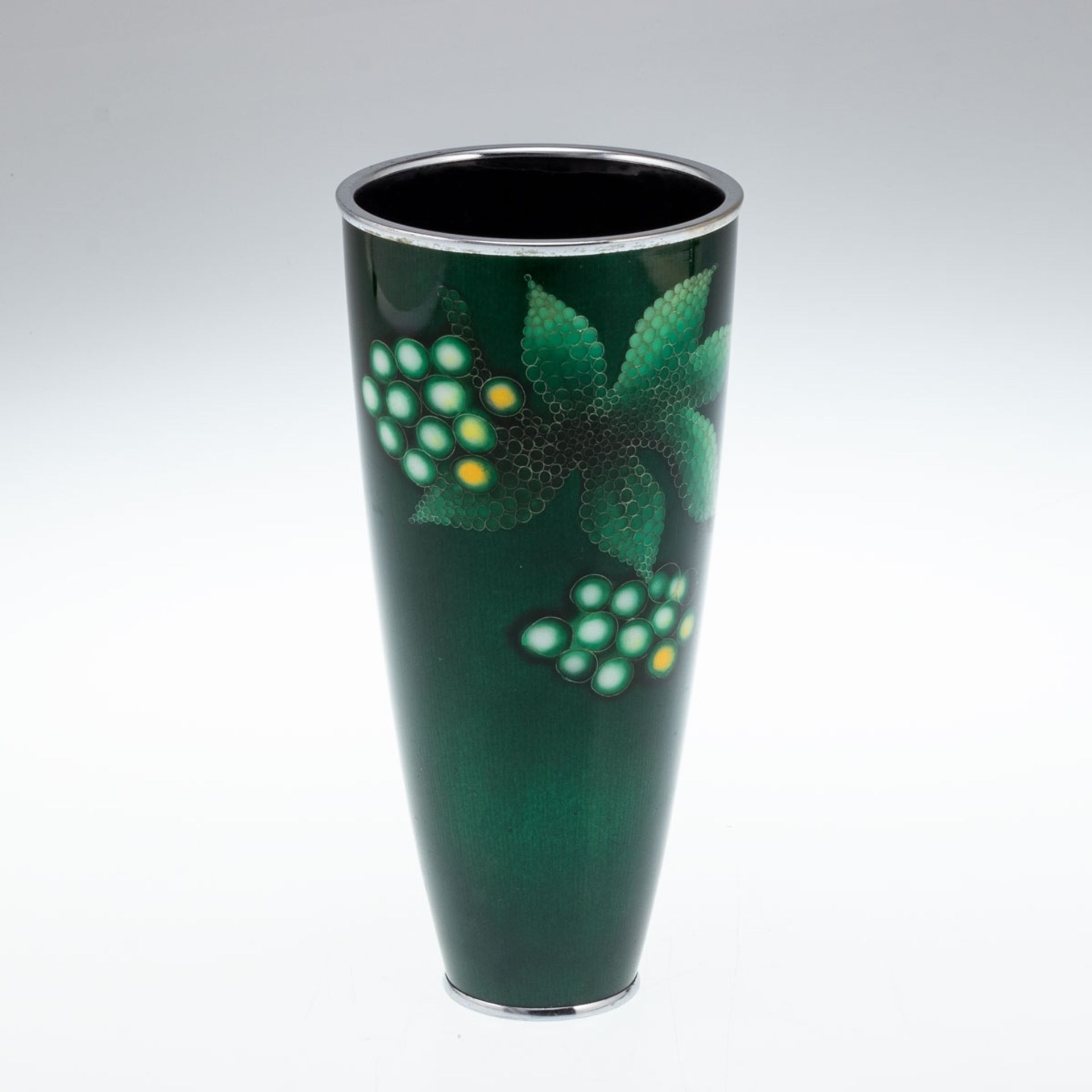 Cloisonné-Vase, Japan um 1920