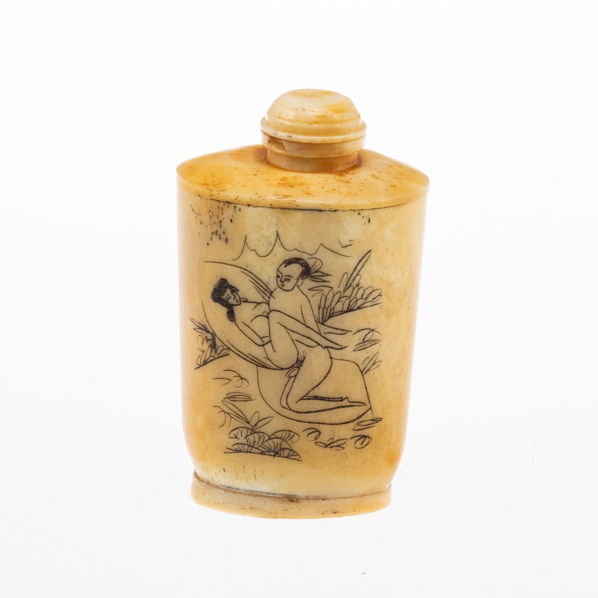 Snuffbottle, Japan um 1900 - Bild 2 aus 2