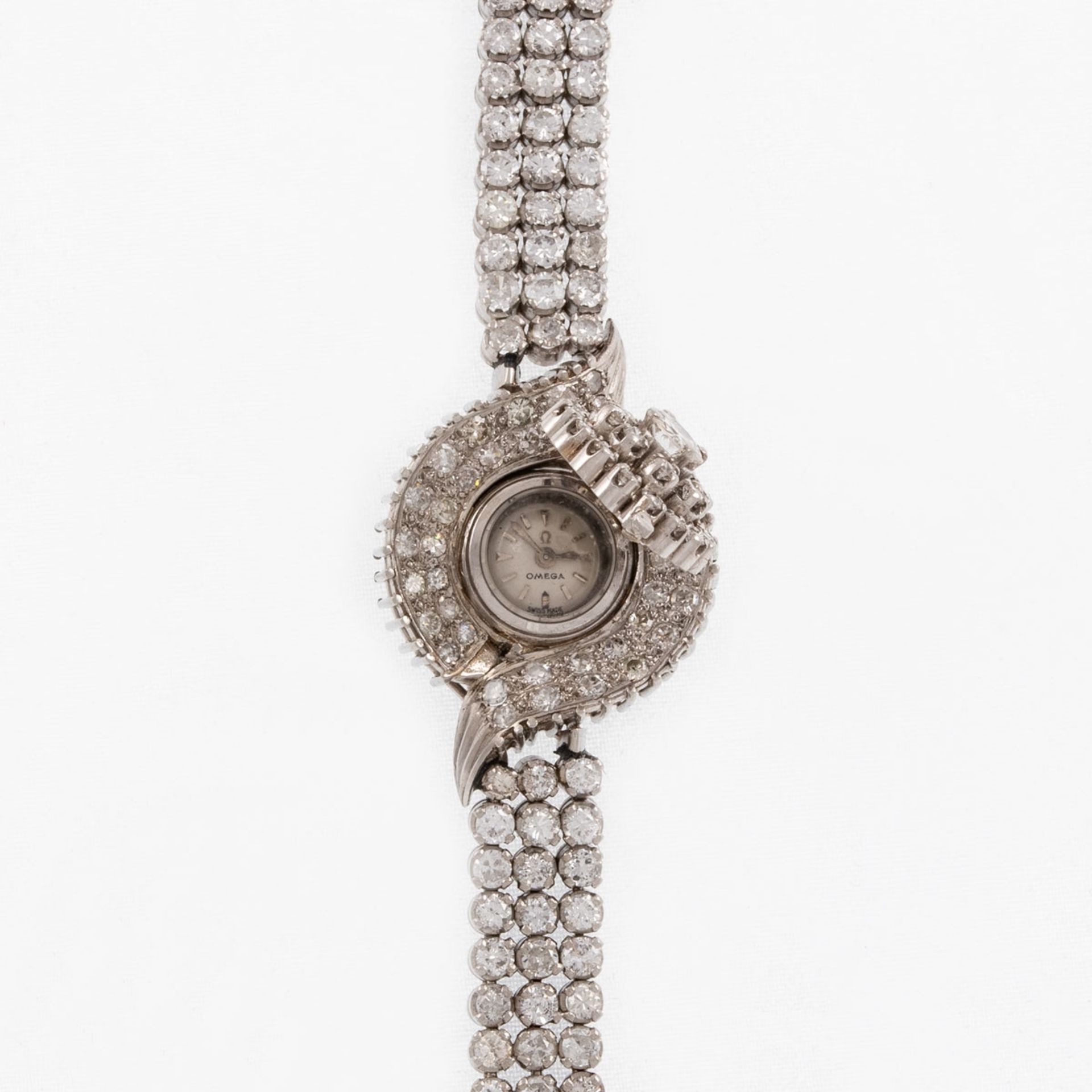 OMEGA ausgefallene Damenarmbanduhr als Brillantarmband - Bild 3 aus 3