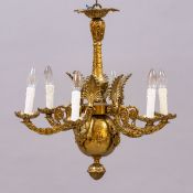 6flg. Deckenlampe im Louis Seize Stil