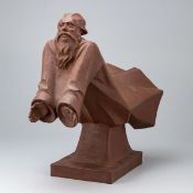 Schwebender Gottvater Ernst Barlach. Meissen 2003.