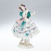 Figur: Estrella - Russische Tänzerin aus dem Ballett "Karneval". Paul Scheurich. Meissen 1935-1947.