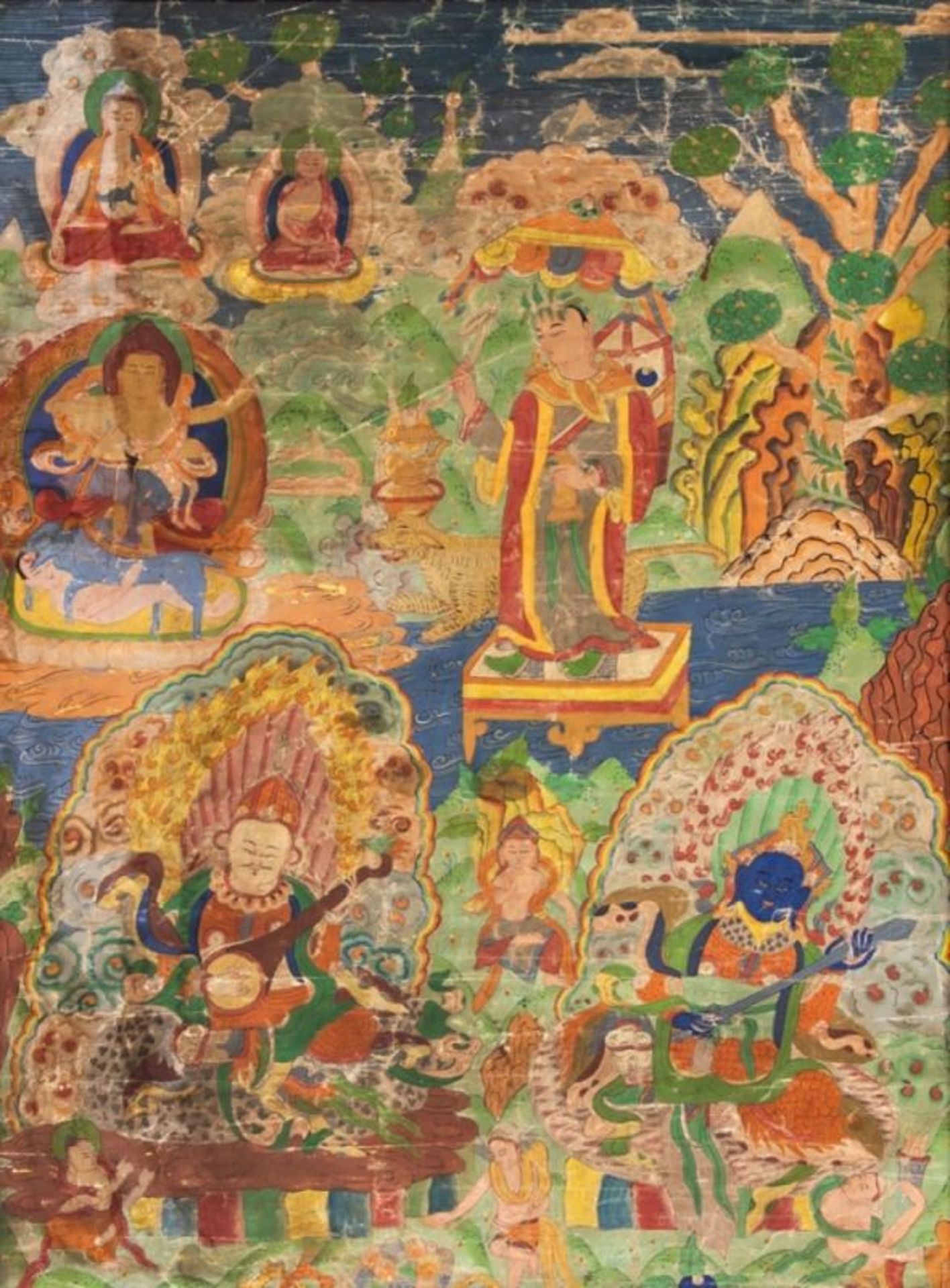 Thangka, Tibet um 1900