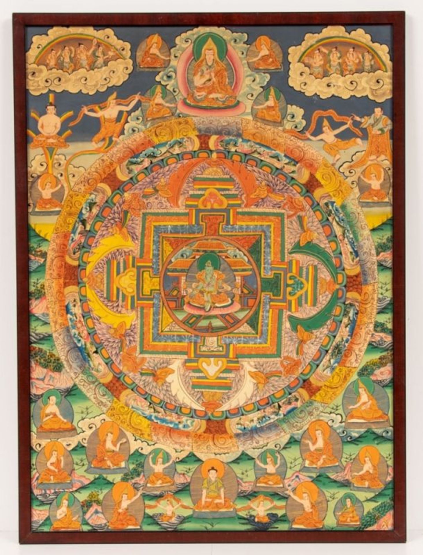 Thangka, Tibet Anfang 20. Jahrhundert - Bild 2 aus 2