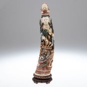 Elfenbeinfigur, Guanyin, China um 1910