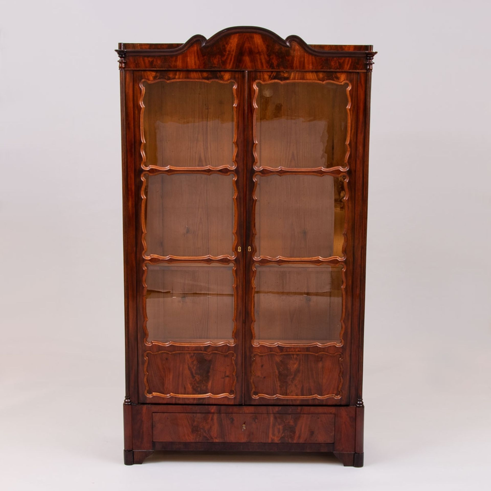 Biedermeier Vitrine Norddeutschland,