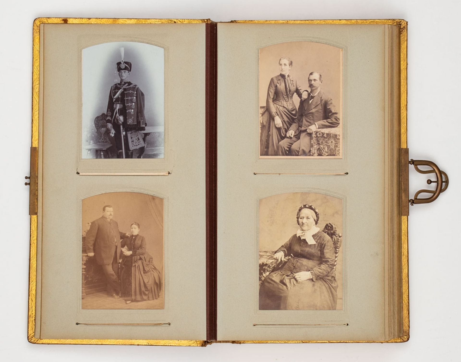 Carte-de-Visite Jugendstilalbum - Bild 4 aus 4