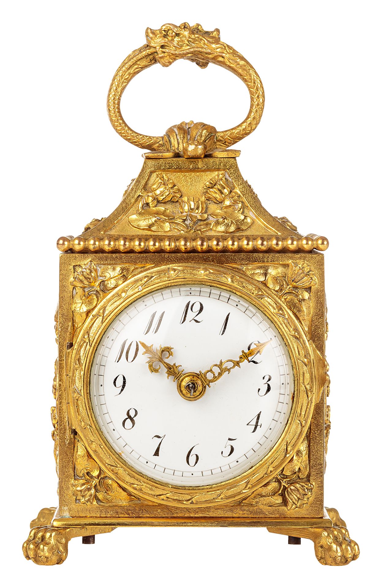 Small officer's carriage clock - Image 2 of 2