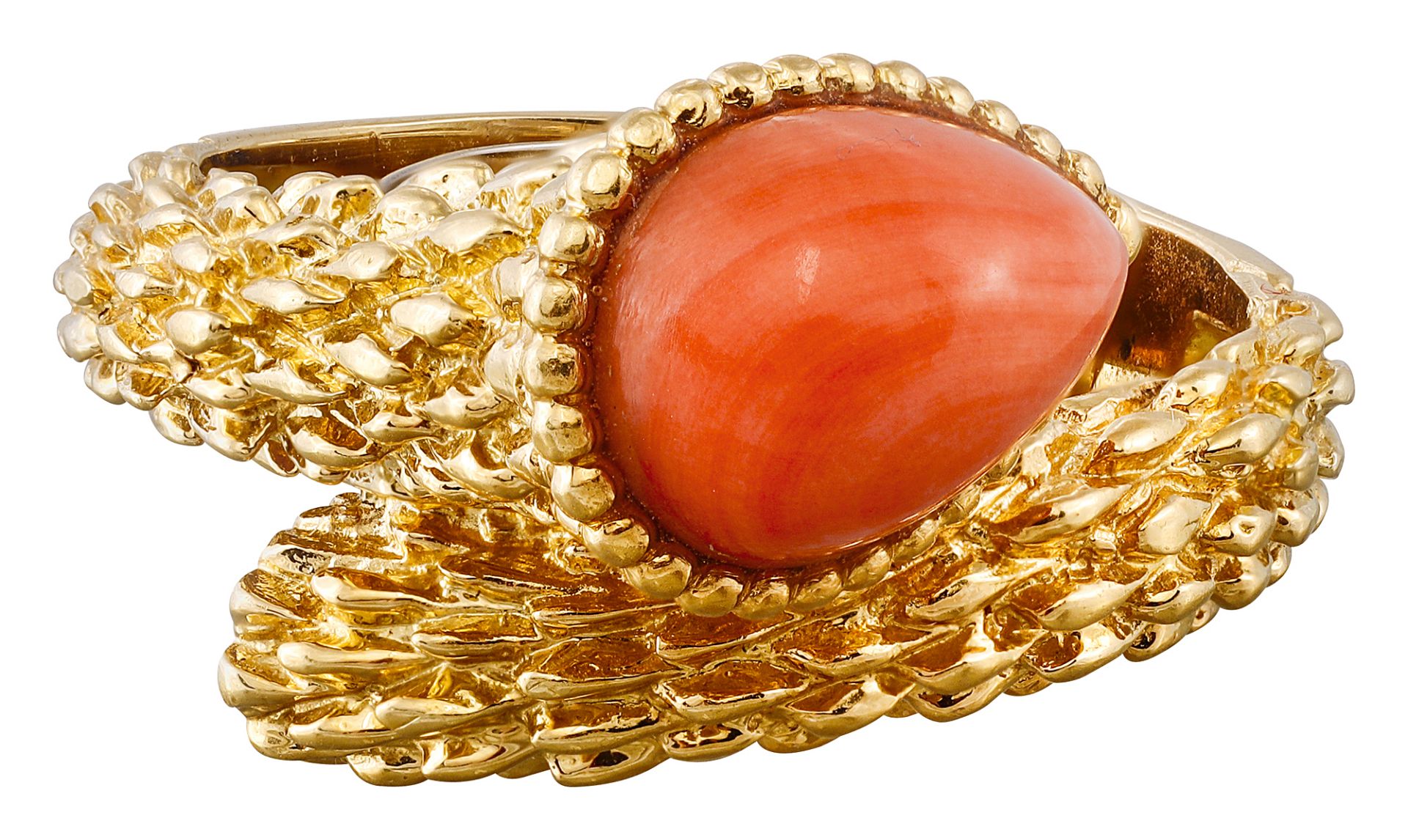 Van Cleef & Arpels Midway coral ring - Image 3 of 3